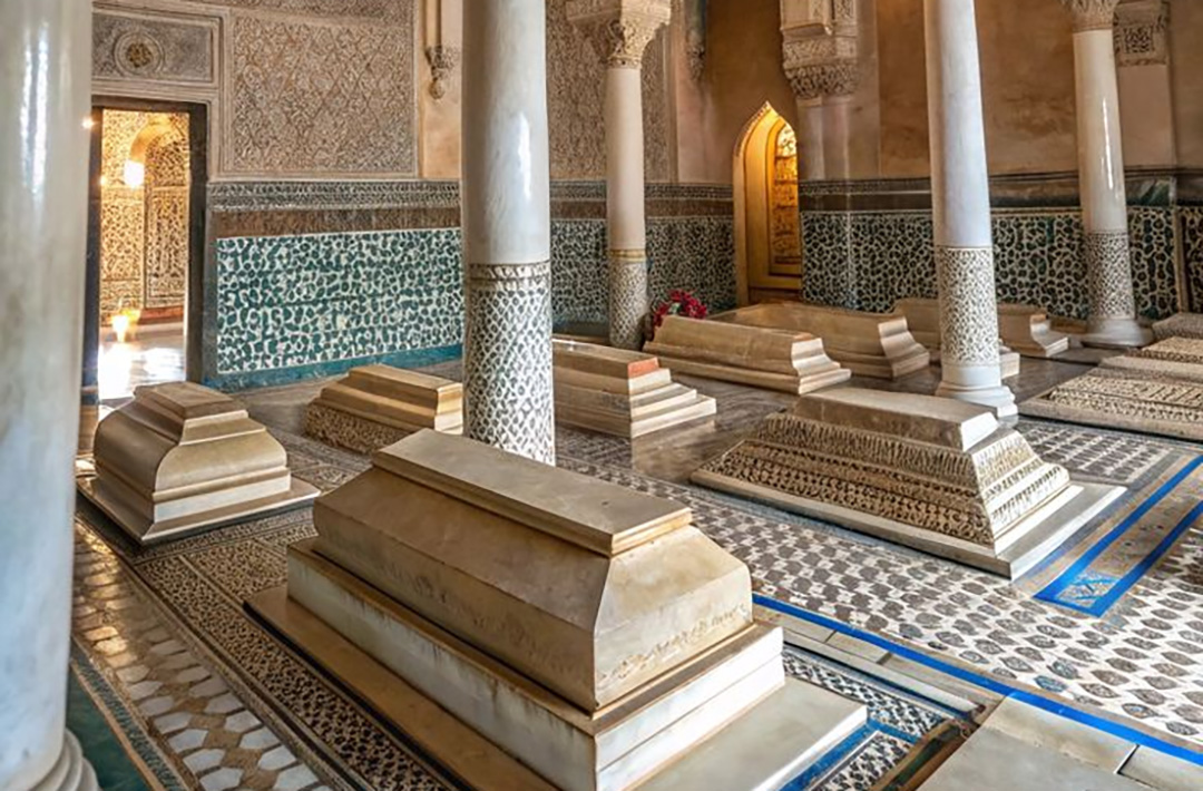 saadian tombs marrakech's hidden royal burial site finally uncovered