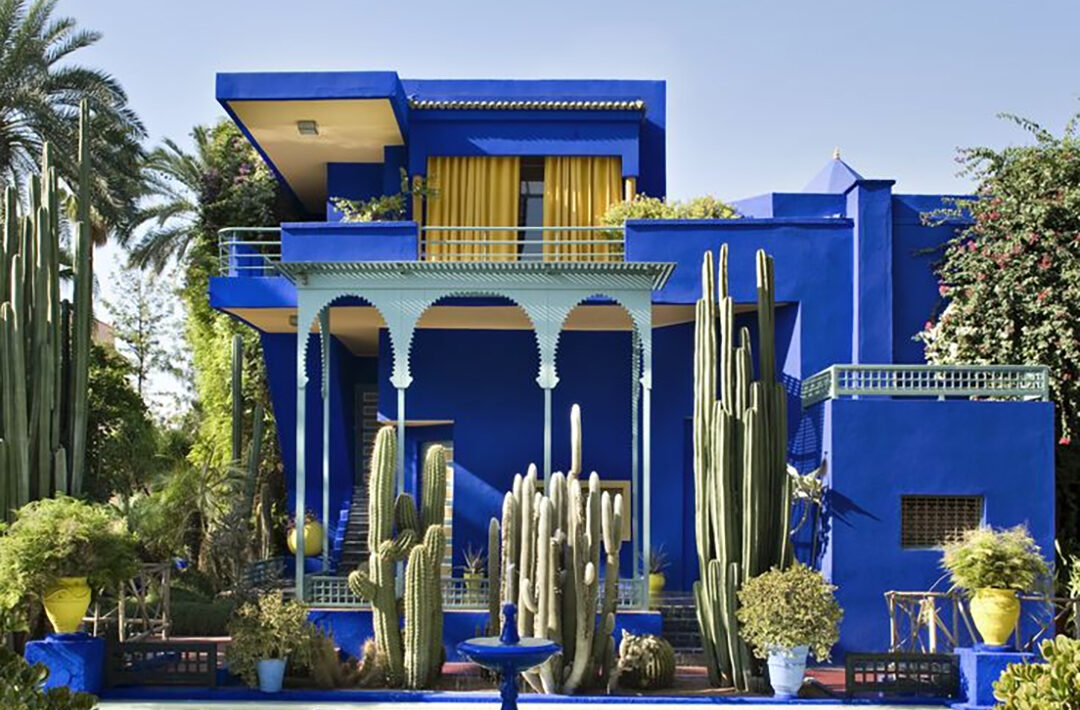 see inside yves saint laurent’s lush garden villa in morocco, which just hit the market for $4 2 million artnet news